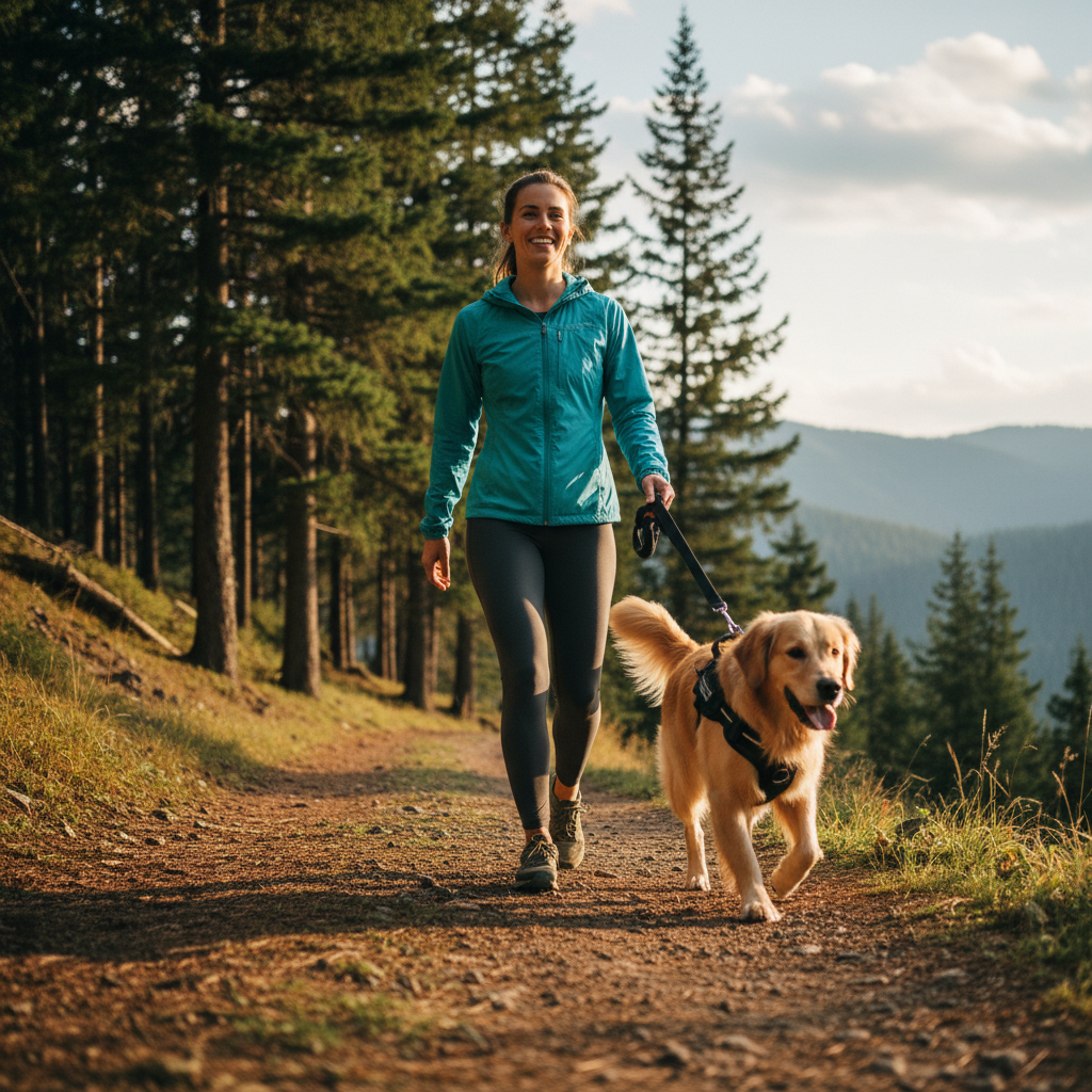 PawPlayPro WanderLock No-Pull Adventure Harness™ — lifestyle