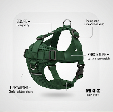 PawPlayPro WanderLock No-Pull Adventure Harness™ — features